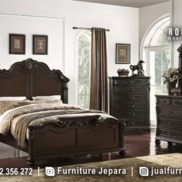 Harga Tempat Tidur Mewah Model Klasik Terbaru STT-644