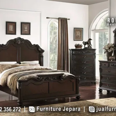 Harga Tempat Tidur Mewah Model Klasik Terbaru STT-644