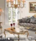 Inspirasi Sofa Tamu Mewah Champagne Ukir Emas STM-1058