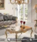 Inspirasi Sofa Tamu Mewah Champagne Ukir Emas STM-1058