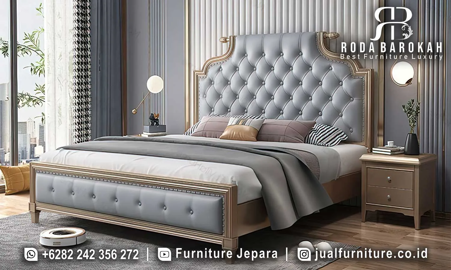 Jual Dipan Tempat Tidur Mewah Ukiran Klasik Modern STT-641 2 Jual Dipan Tempat Tidur Mewah Ukiran Klasik Modern STT-641