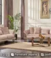 Jual Kursi Sofa Tamu Mewah Modern Dusty Pink STM-1053