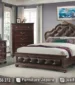 Jual Tempat Tidur Mewah Jati Mewah Kulit STT-646