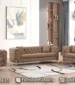 Rekomendasi Sofa Tamu Mewah Modern Kaki Stainless Gold STM-1052