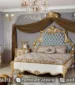 Set Kamar Tidur Mewah Putih Gold Ukiran Jepara STT-649