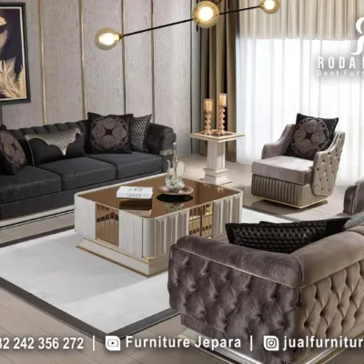 Set Sofa Tamu Mewah Modern Minimalis Elegan STM-1059