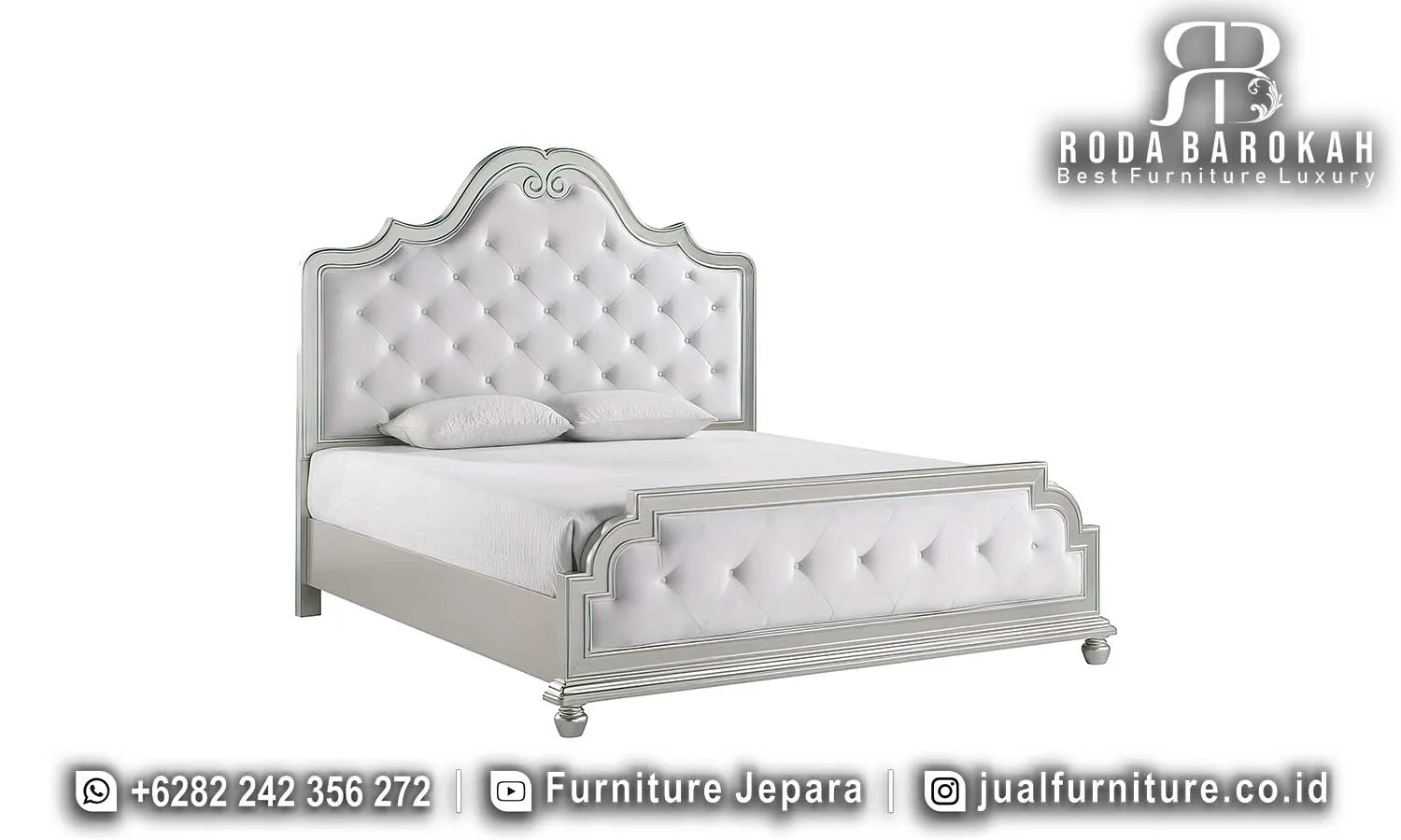 Tempat Tidur Mewah Ukiran Minimalis Jepara Terbaru STT-643 2 Tempat Tidur Mewah Ukiran Minimalis Jepara Terbaru STT-643