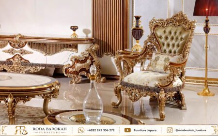 Desain Set Kursi Tamu Klasik Mewah Mebel Jepara