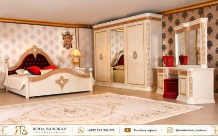 Set Kamar Tidur Klasik Mewah Royal Classic Ukiran